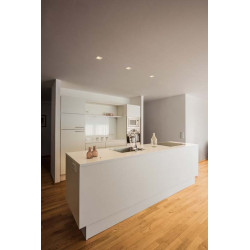encastre de plafond blanc VERLUX, 10W, 85x85mm, 3000K