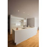 encastre de plafond blanc VERLUX, 10W, 85x85mm, 3000K
