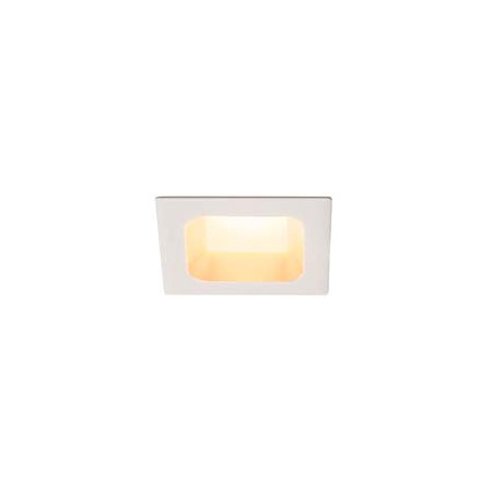 encastre de plafond blanc VERLUX, 10W, 85x85mm, 3000K