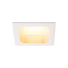 encastre de plafond VERLUX blanc, 20W, 150x150mm, 3000K
