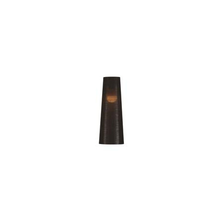 Abat-jour FENDA, conique, diametre 15cm, noir/cuivre