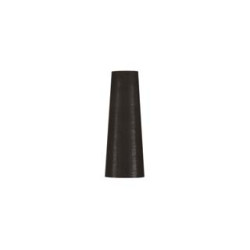 Abat-jour FENDA, conique, diametre 15cm, noir/cuivre