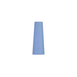 Abat-jour conique FENDA, diametre 15cm, bleu