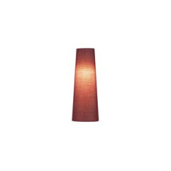 FENDA, abat-jour conique, diametre 15cm, bordeaux
