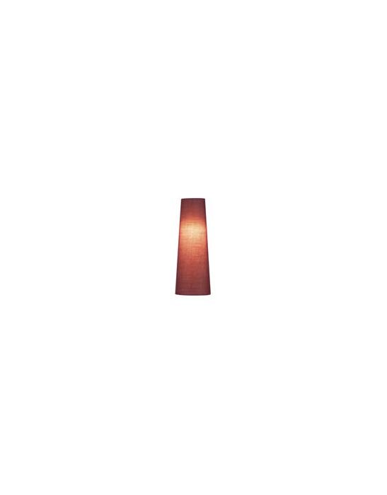 FENDA, abat-jour conique, diametre 15cm, bordeaux