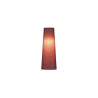 FENDA, abat-jour conique, diametre 15cm, bordeaux