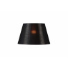 FENDA, abat-jour, conique, diametre 45cm, noir/cuivre