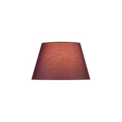 FENDA, abat-jour, conique, diametre 45cm, bordeaux