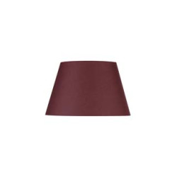 FENDA, abat-jour, conique, diametre 45cm, bordeaux