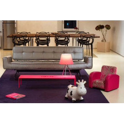 FENDA, abat-jour, conique, diametre 30cm, rose
