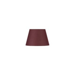 Abat-jour conique 30cm FENDA, bordeaux