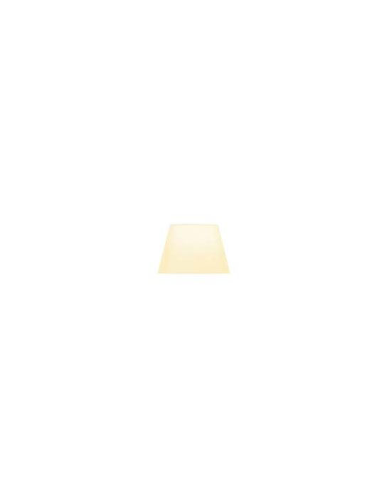FENDA, abat-jour, conique, diametre 30cm, blanc