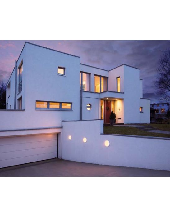 AINOS, rond, blanc, LED 3000K, avec detecteur