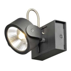 KALU LED 1 applique/plafonnier, noir, LED 17W, 3000K, 60 degres