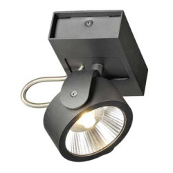 KALU LED 1 applique/plafonnier, noir, LED 17W, 3000K, 60 degres
