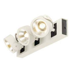 KALU LED 3 applique/plafonnier, blanc/noir, LED 47W, 3000K, 60 degres