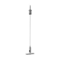 GRAZIA 20, cŠble de suspension pour profil, 2 pcs., 2m, inox