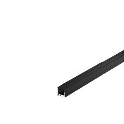 GRAZIA 20, profil standard, plat, 3m, noir