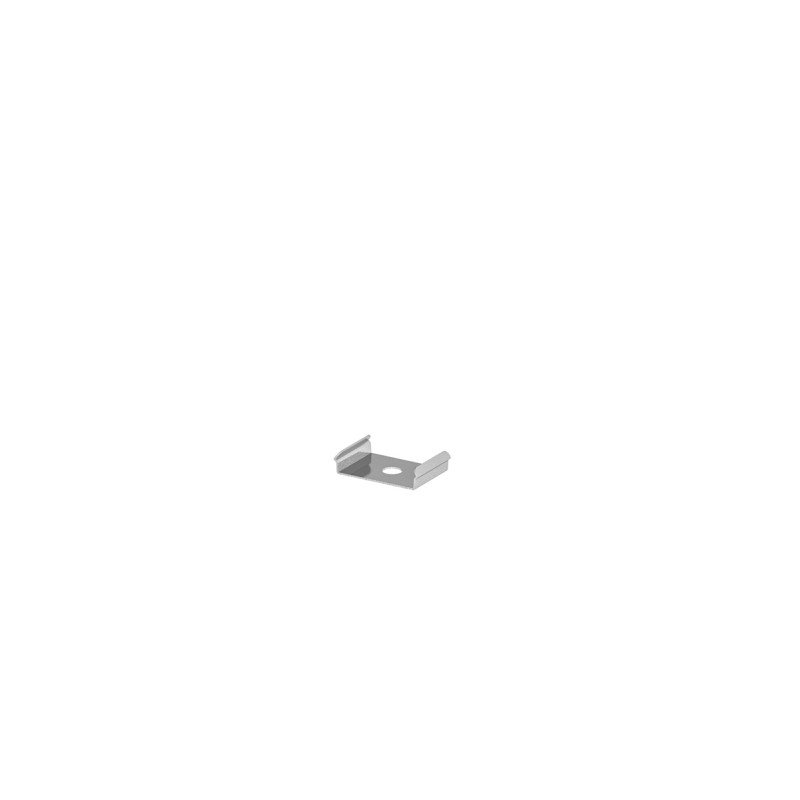GRAZIA 10, clips de montage invisibles, 2 pcs, inox