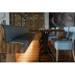 GRAZIA 10 Profil LED encastre, 2m, noir