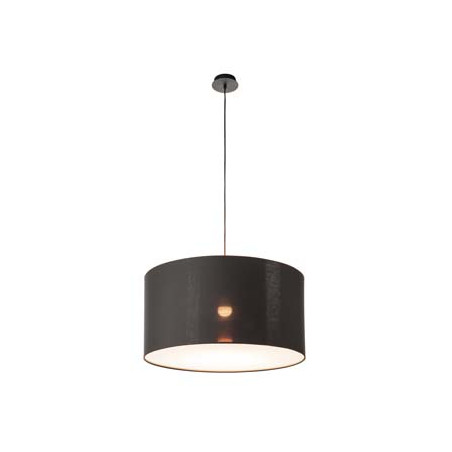 FENDA, abat-jour, textile noir/cuivre, ¿70cm