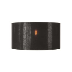 FENDA, abat-jour, textile noir/cuivre, ¿70cm