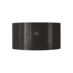 FENDA, abat-jour, textile noir/cuivre, ¿70cm