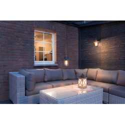 applique exterieure MOLAT, anthracite, E27 max. 60W, IP44
