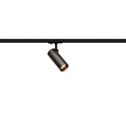 HELIA 50 LED spot, noir, 11W, 3000K, 35 degres, adaptateur rail 1 allumage