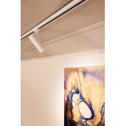 HELIA 50 LED spot, blanc, 11W, 3000K, 35 degres, adaptateur rail 1 allumage