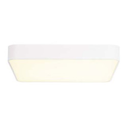 plafonnier MEDO 60 LED carre blanc, LED 39W 3000K, variable 1-10V