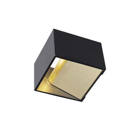 LOGS IN, applique, noir/laiton, LED 12W 2000K-3000K Dim to Warm