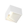 applique blanche LOGS IN, LED 12W 2000K-3000K Dim to Warm