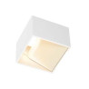 applique blanche LOGS IN, LED 12W 2000K-3000K Dim to Warm