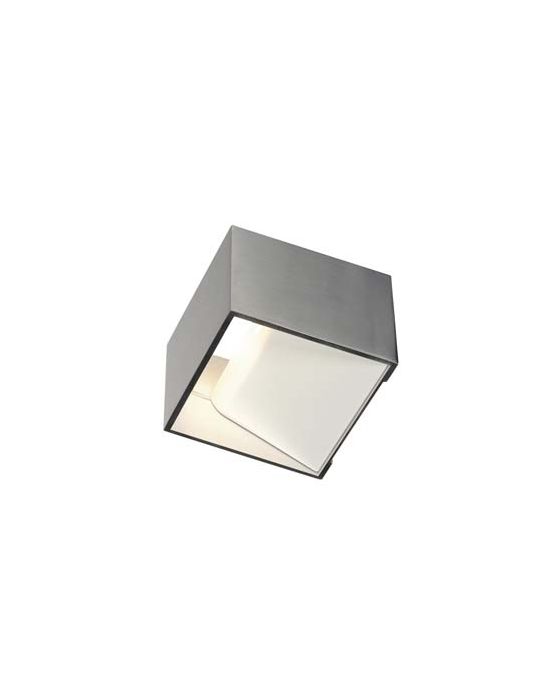 LOGS IN, applique, alu/blanc, LED 12W 2000K-3000K Dim to Warm