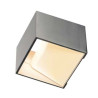 LOGS IN, applique, alu/blanc, LED 12W 2000K-3000K Dim to Warm