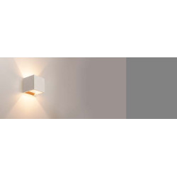 applique SOLID CUBE, gris, QT14 max. 25W