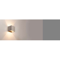 SOLID CUBE, applique, gres noir, QT14 max. 25W