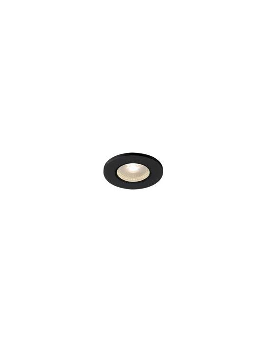 plafonnier de securite, KAMUELA ECO LED, noir, LED 6,5W 3000K, 38 degres,variable