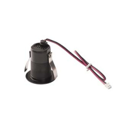 encastre noir TRITON MINI LED,  1,2W 3000K, 12 degres