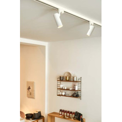 HELIA 50 LED spot blanc, 11W, 3000K, 35 degres, adaptat.rail 3 all. inclus