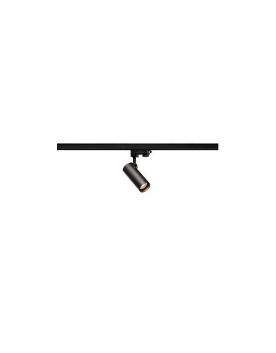 spot noir HELIA 50 LED 11W, 3000K, 35 degres, adaptat.rail 3 all. inclus