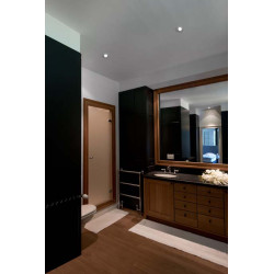 encastre de plafond exterieur KINI LED, blanc, LED 12W 3000K, 60 degres, IP