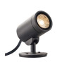 projecteur exterieur HELIA LED, anthracite, LED 8W 3000K, 35 degres, IP55