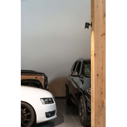 projecteur exterieur HELIA LED, anthracite, LED 8W 3000K, 35 degres, IP55