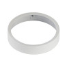 Rail 3 allumages, anneau deco pour spot sleek spot g12, blanc