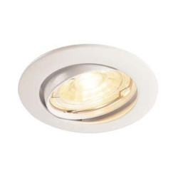 encastre PIKA orientable, blanc, QPAR51 max. 50W