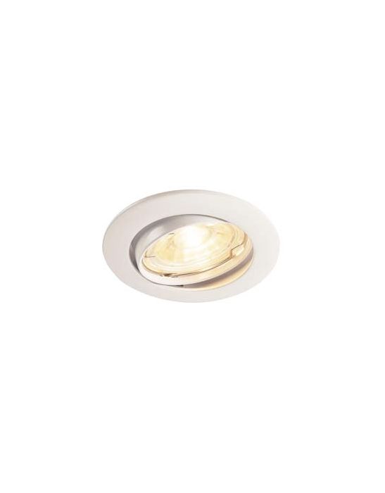 encastre PIKA orientable, blanc, QPAR51 max. 50W