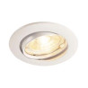 encastre PIKA orientable, blanc, QPAR51 max. 50W