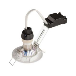encastre PIKA, fixe, blanc mat, QPAR51 max. 50W